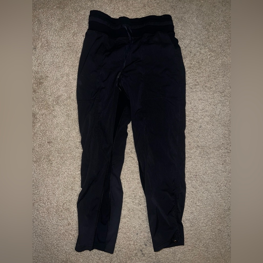 black lululemon Dance Studio Joggers